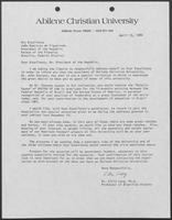 Letter to Brazilian President Joao Figueiredo from Dr. Ellis Long, April 15, 1980
