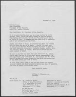 Letter to Joao Figueiredo, President of Brazil, from William P. Clements, December 17, 1980
