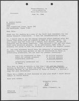 Letter from Peter O'Donnell, Jr. to W. Arthur Porter, June 16, 1986