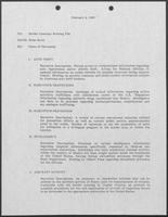 Memo from Rider Scott to Border Governor Working File, February 4, 1988