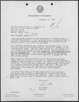 Letter from Ed Vetter to William P. Clements regarding liability, December 13, 1988