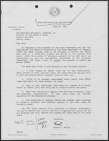 Letter from Ed Vetter to William P. Clements regarding the Texas Capital Access Program, June 26, 1989