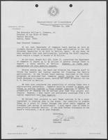 Letter from Ed Vetter to William P. Clements regarding the 1992 Universal Exposition in Spain, October 25, 1989