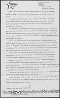 Press release from Clements Campaign regarding the Texas Federation of Teachers, August 13, 1982