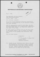 Letter from Michele Davis to William P. Clements, Jr., May 5, 1986