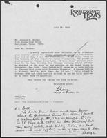 Letter from George W. Strake, Jr. to Donald A. Norman, July 24, 1986