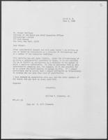 Letter from William P. Clements, Jr. to Michel Vaillaud, June 2, 1986