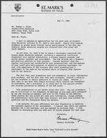 Letter from Randall Holdridge to Thomas L. Flynn, May 17, 1986