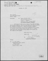 Letter from Tom B. Rhodes to CNA Insurance, December 21, 1973