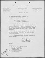 Letter from Richard H. Lewis to William P. Clements, Jr., November 19, 1975