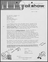 Letter from Jay Alvey to William P. Clements, Jr., May 16, 1984