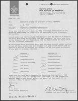 Letter from J.L. Tarr, Scout Executive to William P. Clements regarding Boy Scouts of America, June 23, 1982