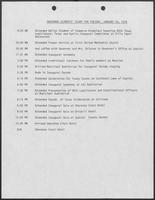 Governor Clements' Diary for Tuesday, January 16, 1979