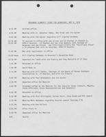 Governor Clements' Diary for Wednesday, May 9, 1979