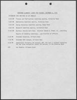Governor Clements' Diary for December 4, 1979