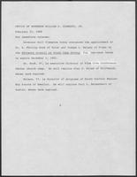 News release from the Office of Governor William P. Clements, Jr., regarding recent appointments, May 15, 1980