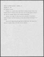 News release from the Office of Governor William P. Clements, Jr., regarding recent appointment, September 23, 1981