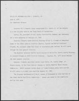 News release from the Office of Governor William P. Clements, Jr., regarding recent appointments, June 8, 1979