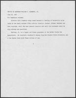 News release from the Office of Governor William P. Clements, Jr., regarding recent appointment, June 22, 1981