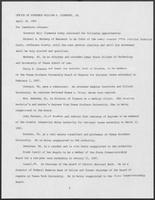 News release from the Office of Governor William P. Clements, Jr., regarding recent appointments, April 30, 1981