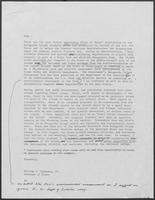 Form letter from the office of William P. Clements, Jr., undated