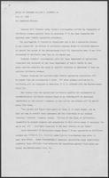 Press release from the office of Governor William P. Clements, July 27, 1981