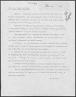 News release from Texas Parks and Wildlife Department regarding Ixtoc I oil spill, November 21, 1979