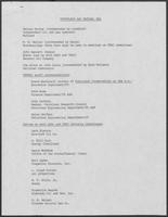 Petroleum and Natural Gas Recommended Committee Roster, undated