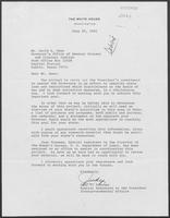 Letter from Judy F. Peachee to David A. Dean, June 25, 1981