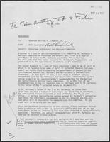 Memo from Bill Lauderback to William P. Clements regarding Petroleum and Natural Gas Advisory Committee, May 12, 1980
