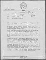 Memo from Johnny McCollum to David A. Dean, regarding Juan Enriquez, TDC #227122, December 9, 1980