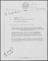Memo from David A. Dean, Dary Stone, Paul Wontenbery, to William P. Clements, January 17, 1980
