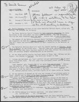 Memo from Jim Cinnoni to Doug Brown, December 1, 1979