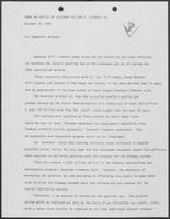 Press release from office of William P. Clements Jr. regarding No Increase on the Gasoline or Severance Tax, October 14, 1980