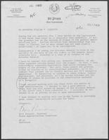 Letter from Bill Presnal to William P. Clements, Jr., July 2, 1979