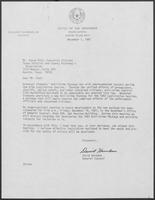 Letter from David Herndon to Steve Dial, December 1, 1981