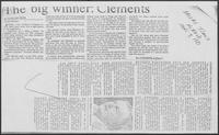 "The big winner: Clements", Dallas Times Herald, June 7, 1981