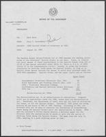 Memorandum from Paul T. Wrotenbery to Karl Rove titled "CETA Special Grants to Governors in 1982," August 20, 1981