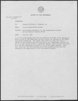 Memo from Jarvis Miller and David Herndon to William P. Clements regarding a Criminal Justice Commission, June, 15, 1982
