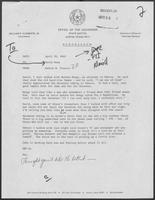 Memo from Nadine Francis to David Dean regarding voters in Odessa, Texas, April 29, 1980