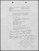 Memo for William P. Clements, January 23, 1976