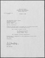 Appointment letter from William P. Clements, Jr. to Secretary of State, Jack Rains, June 2, 1988
