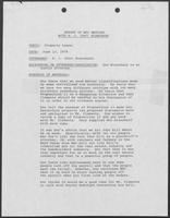 Report of William P. Clements' meeting with H.J. Blanchard, June 12, 1978