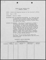 Report of William P. Clements, Jr., meeting with Vernon McGee, June 1, 1978
