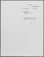 Memo from Kay Riddle to Omar Harvey et al, regarding plan for operation of campaign news department, February 23, 1978