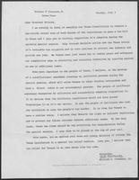 Letter from William P. Clements, Jr. to Governor Dolph Briscoe regarding amending the Texas constitution for a tax payers bill of rights, July 3, 1978