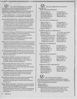 Article surveying Texas political candidates on their education policy positions, March-April 1986