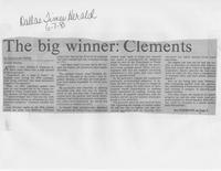 "The big winner: Clements", Dallas Times Herald, June 7, 1981
