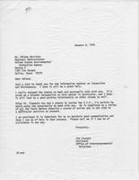 Correspondence between Jim Cicconi, Adlene Harrison, and William P. Clements, Jr.
