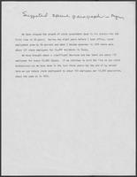 Suggested speech paragraph regarding state employee reduction